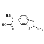 CAS#: 120709-11-7, (2R)-Amino(2-Amino-1,3-Benzothiazol-6-Yl)Acetic Acid