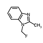 CAS#: 120720-70-9, 1-(Fluoromethyl)-2-Methyl-1H-Benzimidazole