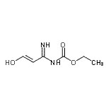 CAS 登录号：120814-63-3， 乙基[(2E)-3-羟基-2-丙烯亚氨代基]氨基甲酸酯