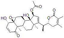 CAS 登录号：120824-03-5， 魏察苦蘵素A