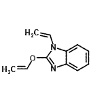 CAS 登录号：120834-34-6， 1-乙烯基-2-(乙烯基氧基)-1H-苯并咪唑