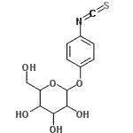 CAS 登录号：120967-92-2， 4-异硫氰酸基苯基吡喃己糖苷