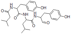CAS#: 121024-51-9, 2-[[3-(4-Hydroxyphenyl)-2-(3-Methylbutanoylamino)Propanoyl]Amino]-N-[1-(4-Hydroxyphenyl)-3-Oxopropan-2-Yl]-4-Methylpentanamide