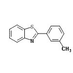 CAS#: 1211-32-1, 2-(3-Methylphenyl)-1,3-Benzothiazole