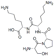 CAS#: 121106-80-7, (2S)-6-Amino-2-[[(2S)-6-Amino-2-[[(2S)-1-[(2S)-2-Amino-3-Hydroxypropanoyl]Pyrrolidine-2-Carbonyl]Amino]Hexanoyl]Amino]Hexanoic Acid