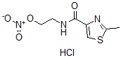 CAS#: 121261-51-6, 2-(2-Methyl-4-thiazolylcarboxamido)ethyl nitrate hydrochloride