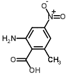 CAS#: 121285-23-2, 2-Amino-6-Methyl-4-Nitrobenzoic Acid