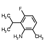 CAS#: 121286-46-2, 3-Fluoro-2-Isopropyl-6-Methylaniline
