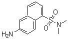 CAS 登录号：1214-03-5， 2-氨基-5-萘-(N,N-二甲基)磺酰胺