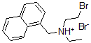 CAS#: 1214-27-3, 2-Bromoethyl-Ethyl-(Naphthalen-1-Ylmethyl)Azanium Bromide