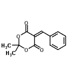 CAS#: 1214-54-6, 5-Benzylidene-2,2-Dimethyl-1,3-Dioxane-4,6-Dione