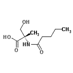 CAS#: 121428-31-7, 2-Methyl-N-Pentanoyl-L-Serine