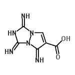 CAS#: 121447-39-0, 3-Amino-1,5-Diimino-1H,5H-Pyrazolo[1,2-a][1,2,4]Triazole-6-Carboxylic Acid