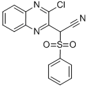 CAS 登录号：121512-58-1， (2S)-2-(3-氯喹喔啉-2-基)-2-苯磺酰基乙腈