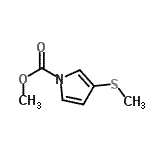 CAS#: 121513-58-4, Methyl 3-(Methylsulfanyl)-1H-Pyrrole-1-Carboxylate