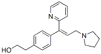 CAS#: 121530-42-5, [4-[(E)-1-Pyridin-2-Yl-3-Pyrrolidin-1-Ylprop-1-Enyl]Phenyl]Methanol