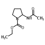 CAS 登录号：121537-91-5， 乙基2-乙酰氨基-1-吡咯烷羧酸酯