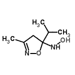 CAS#: 121556-97-6, N-Hydroxy-5-Isopropyl-3-Methyl-4,5-Dihydro-1,2-Oxazol-5-Amine