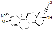 CAS#: 121565-23-9, 21-Chlorodanazol
