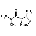 CAS#: 121687-16-9, (4S,5S)-N,N,5-Trimethyl-4,5-Dihydro-1,3-Oxazole-4-Carboxamide