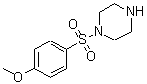 CAS#: 121751-67-5, 1-[(4-Methoxyphenyl)Sulfonyl]Piperazine