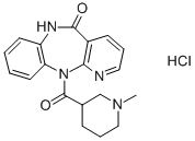 CAS#: 121798-89-8, 11-(N-Methylnipecotyl)-6,11-dihydro-5H-pyrido(2,3-b)-1,5-benzodiazepin-5-one