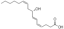 CAS#: 121842-79-3, (4Z,6E,8S,10Z)-8-Hydroxy-4,6,10-Hexadecatrienoic Acid