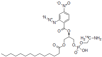 CAS#: 121888-03-7, 2-(2-Azido-4-Nitrobenzoyl)-1-Myristoylglycero-3-Phosphoethanolamine
