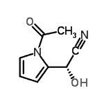 CAS#: 121950-16-1, (2R)-(1-Acetyl-1H-Pyrrol-2-Yl)(Hydroxy)Acetonitrile