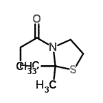 CAS#: 122107-79-3, 1-(2,2-Dimethyl-1,3-Thiazolidin-3-Yl)-1-Propanone