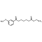 CAS#: 122115-58-6, Ethyl 7-(3-Methoxyphenyl)-7-Oxoheptanoate
