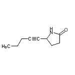 CAS#: 122123-78-8, 5-(1-Pentyn-1-Yl)-2-Pyrrolidinone