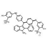 CAS 登录号：12219-30-6， 钠2-羟基-5-({4-[{4-[(4-羟基-3-磺基苯基)氨基]苯基}(1-甲基-2-苯基-1H-吲哚-3-基)亚甲基]-2,5-环己二烯-1-亚基}氨基)苯磺酸酯