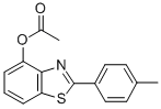 CAS#: 122589-79-1, [2-(4-Methylphenyl)-1,3-Benzothiazol-4-Yl] Acetate
