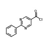 CAS 登录号：122774-00-9， 2-苯基-5-嘧啶羰基氯化物