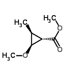 CAS#: 122775-07-9, Methyl (1S,2S,3S)-2-Methoxy-3-Methylcyclopropanecarboxylate