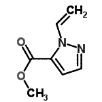CAS#: 122818-18-2, Methyl 1-Vinyl-1H-Pyrazole-5-Carboxylate