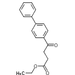 CAS 登录号：1230-54-2， 乙基4-(4-联苯基)-4-氧代丁酸酯
