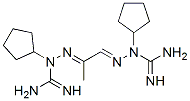 CAS#: 123035-67-6, 2-Cyclopentyl-1-[[(1E)-1-[(N'-Cyclopentylcarbamimidoyl)Hydrazinylidene]Propan-2-Ylidene]Amino]Guanidine
