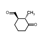 CAS#: 123101-01-9, (1R,2S)-2-Methyl-3-Oxocyclohexanecarbaldehyde