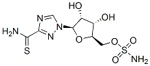 CAS 登录号：123124-29-8， [(2R,3S,4R,5R)-5-(3-硫代氨基甲酰-1,2,4-三唑-1-基)-3,4-二羟基四氢呋喃-2-基]甲基氨基磺酸