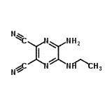 CAS#: 123188-99-8, 5-Amino-6-(Ethylamino)-2,3-Pyrazinedicarbonitrile
