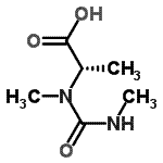 CAS 登录号：123197-54-6， N-甲基-N-(甲基氨基甲酰)-L-丙氨酸