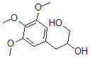 CAS 登录号：123199-96-2， 3-(3,4,5-三甲氧基苯基)丙烷-1,2-二醇