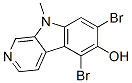 CAS#: 123363-40-6, 5,7-Dibromo-9-Methylpyrido[3,4-b]Indol-6-Ol