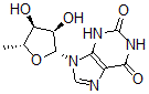 CAS#: 123372-15-6, 9-[(2R,3R,4S,5R)-3,4-Dihydroxy-5-Methyloxolan-2-Yl]-3H-Purine-2,6-Dione