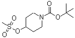 CAS#: 123387-50-8, 2-Methyl-2-Propanyl 4-[(Methylsulfonyl)Oxy]-1-Piperidinecarboxylate