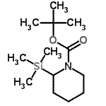 CAS 登录号：123387-54-2， 2-甲基-2-丙基2-(三甲基硅烷基)-1-哌啶羧酸酯