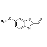 CAS # 123511-58-0, 6-Methoxy-1,3-Benzothiazole-2-Carbaldehyde