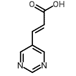 CAS#: 123530-65-4, (2E)-3-(5-Pyrimidinyl)Acrylic Acid